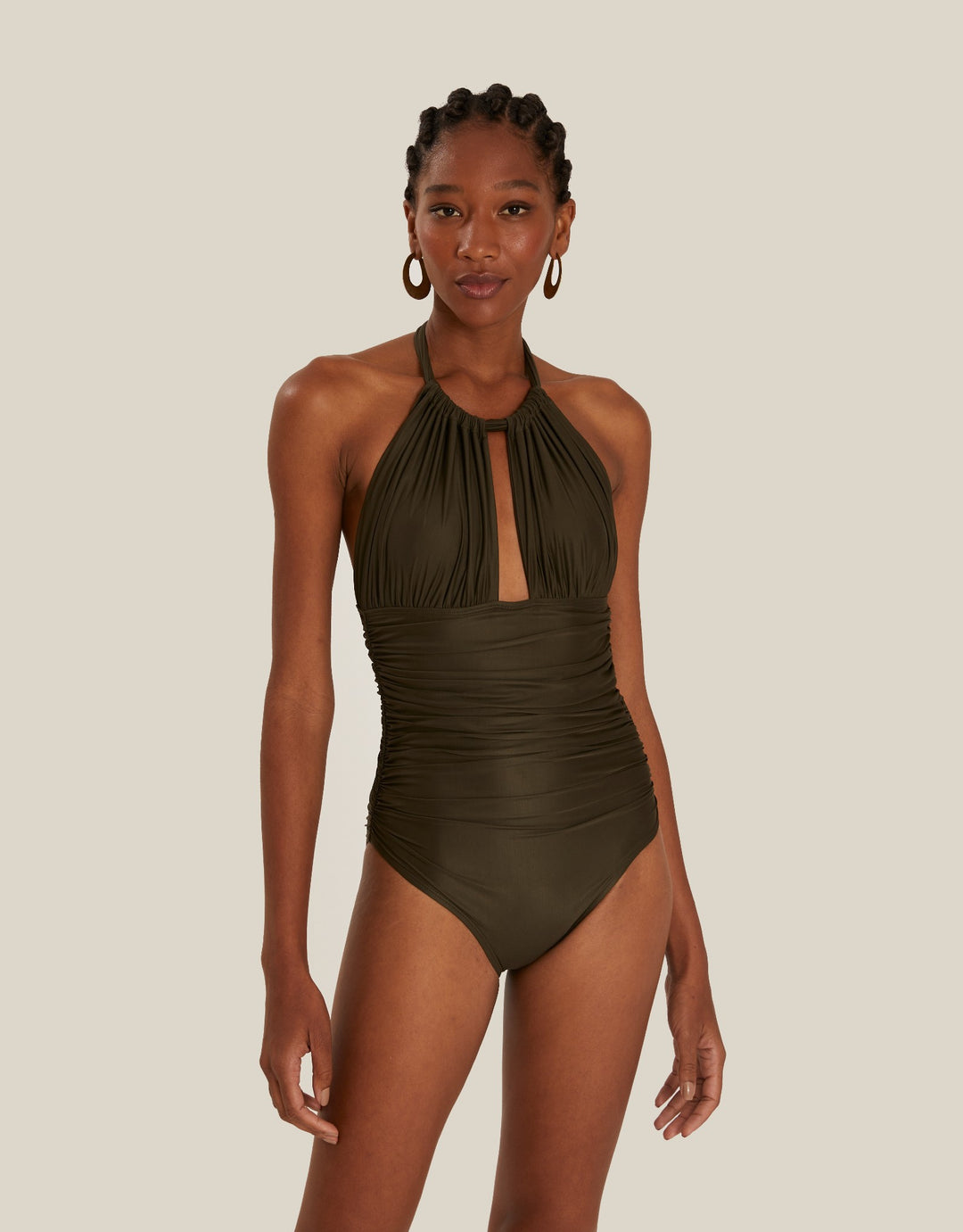 Miss Mandalay Womens One-Piece Swimsuits in Womens Swimsuits 