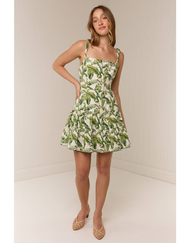 Palm Noosa Cooper Dress Riviera cotton poplin mini dress