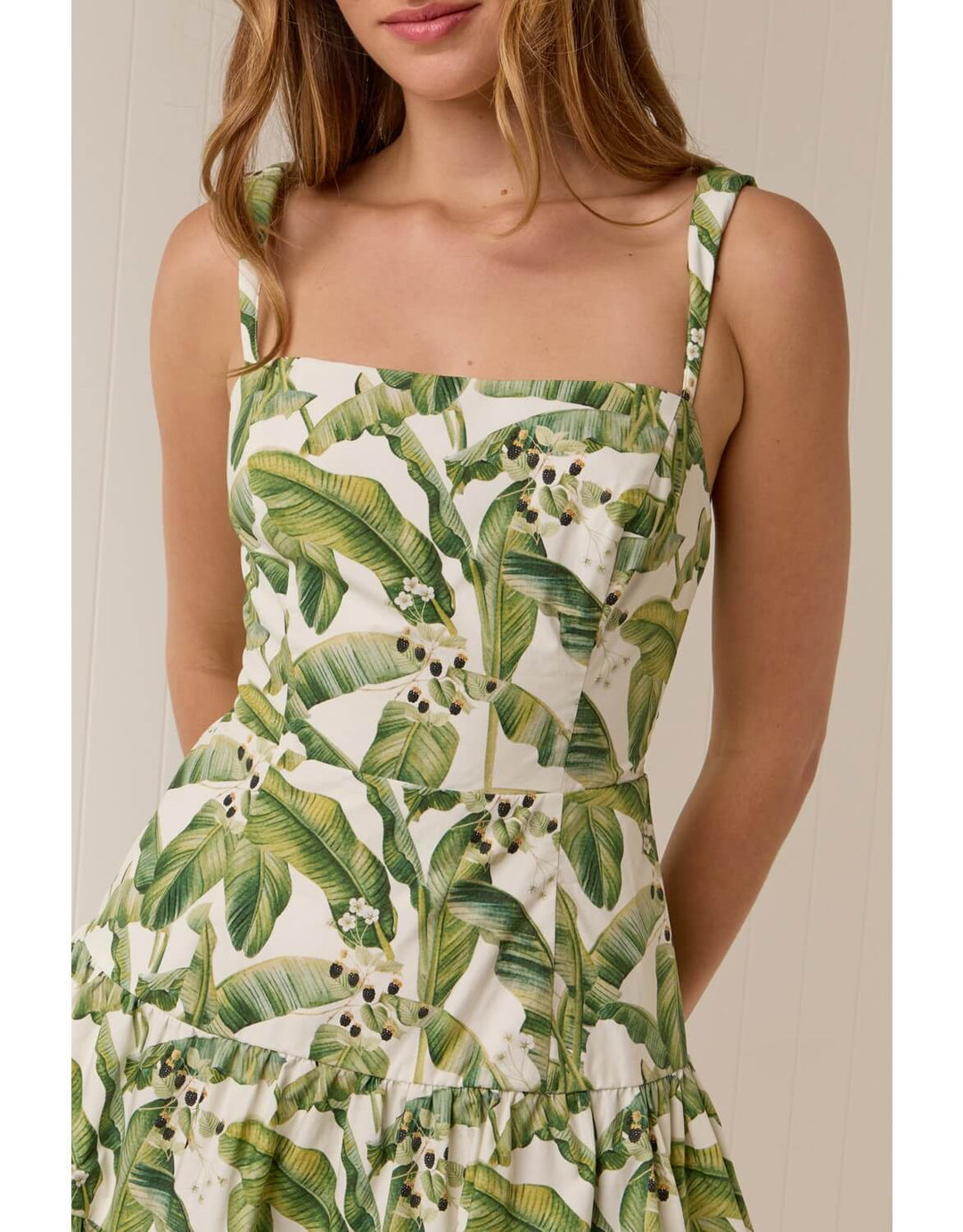 Palm Noosa Cooper Dress Riviera cotton poplin mini dress