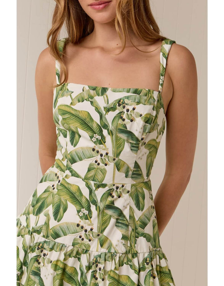Palm Noosa Cooper Dress Riviera cotton poplin mini dress