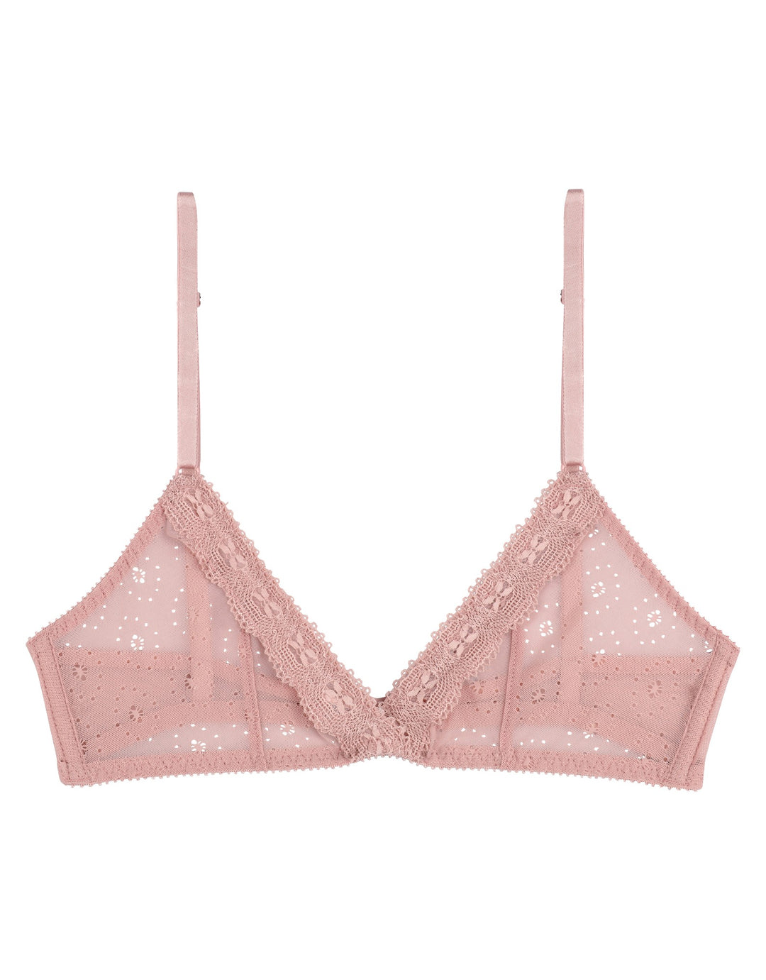 Yasmine Eslami Alexandra Soft Bra Pink Carnation