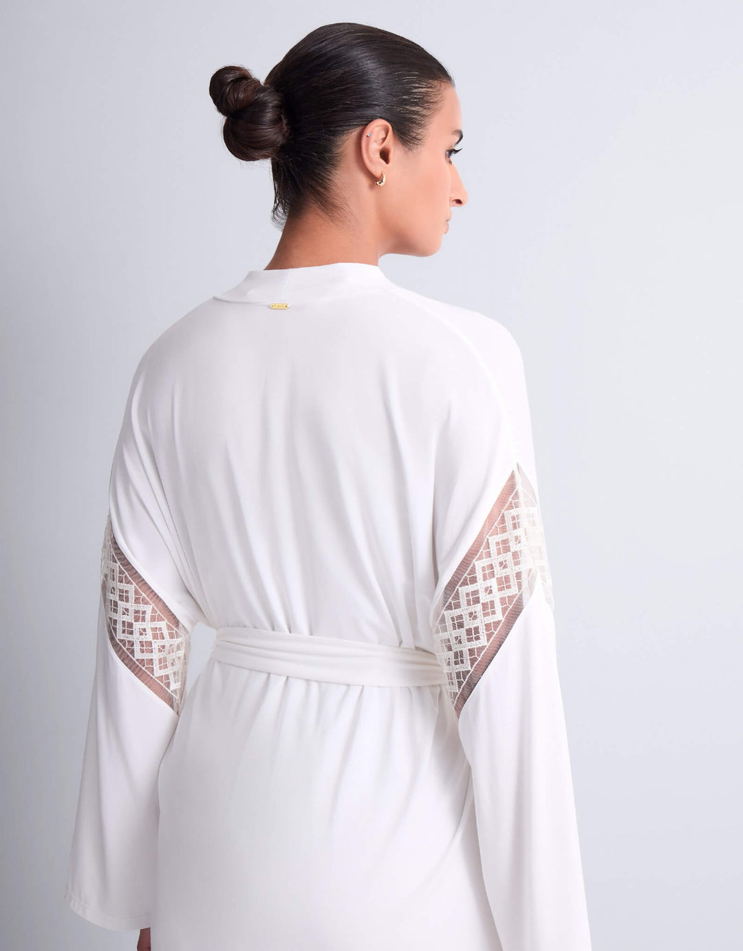 Aubade Sweet Obsession Modal Kimono Robe Opal