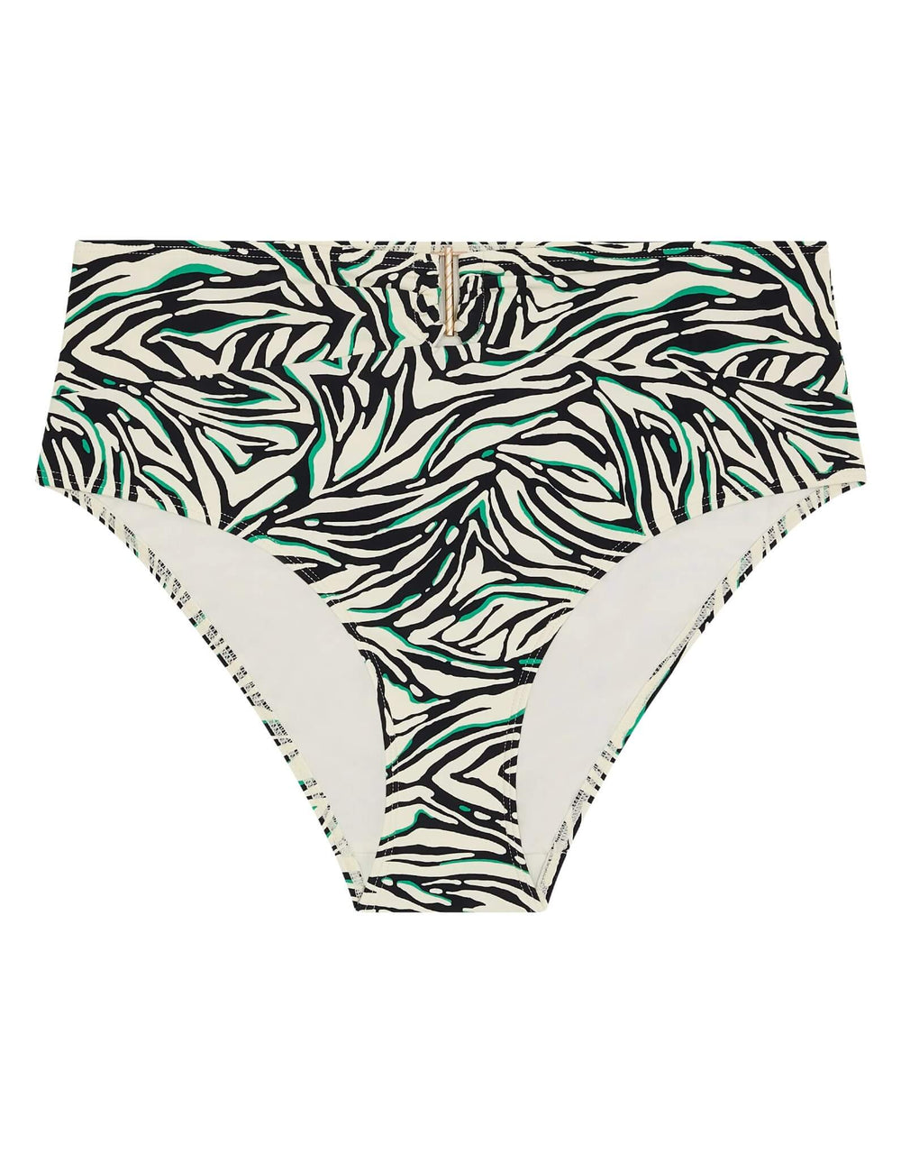 Aubade Tropical Splash Wild Stripes high waist bikini brief