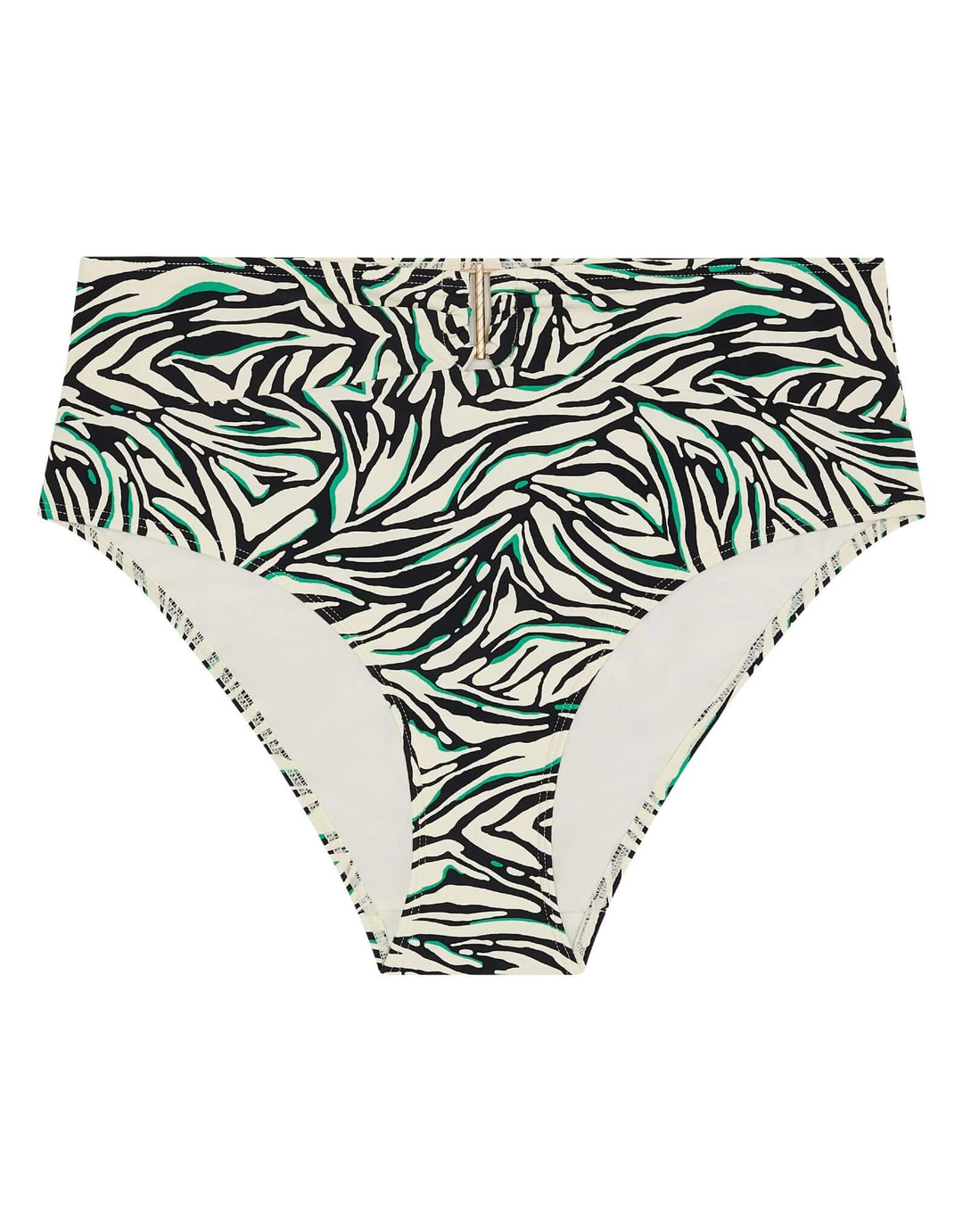 Aubade Tropical Splash Wild Stripes high waist bikini brief
