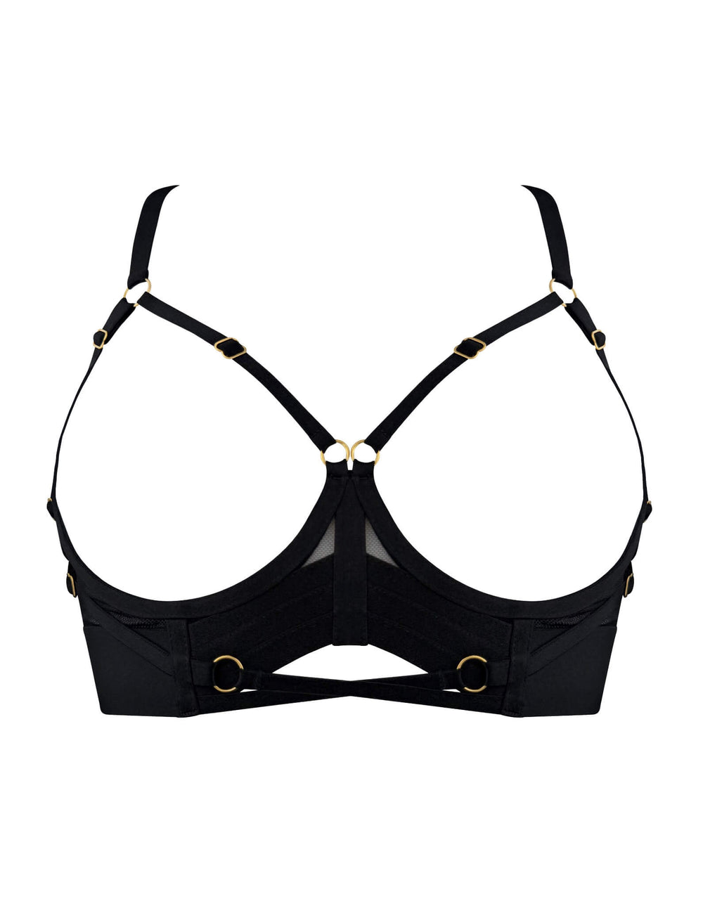 Bordelle Neda Multi-Style Bodice Bra black — product view