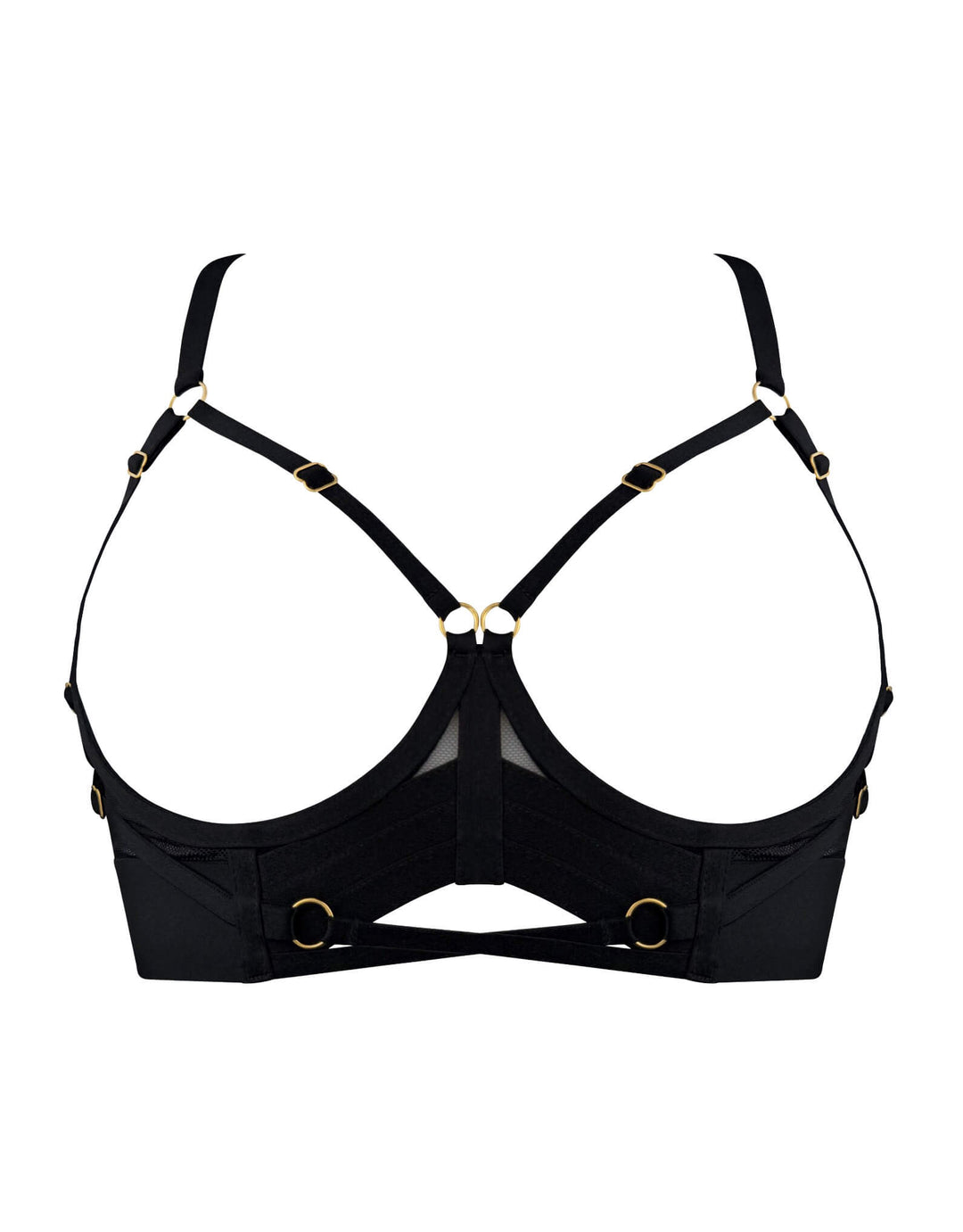 Bordelle Neda Multi-Style Bodice Bra black — product view