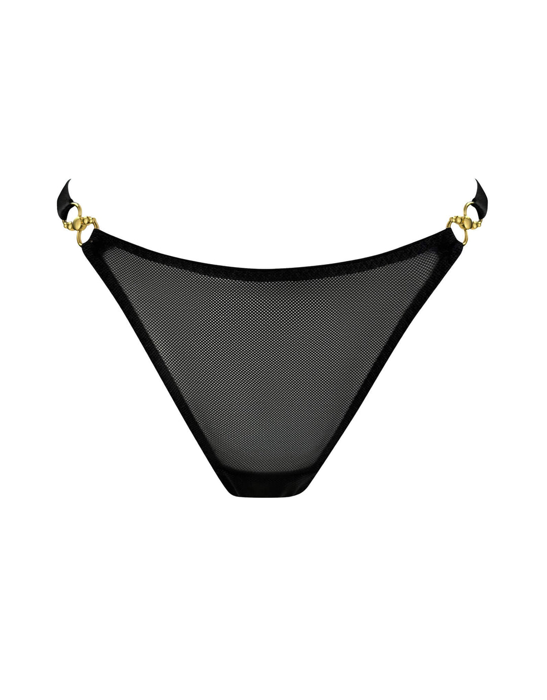 Bordelle Neda Thong black — product front view