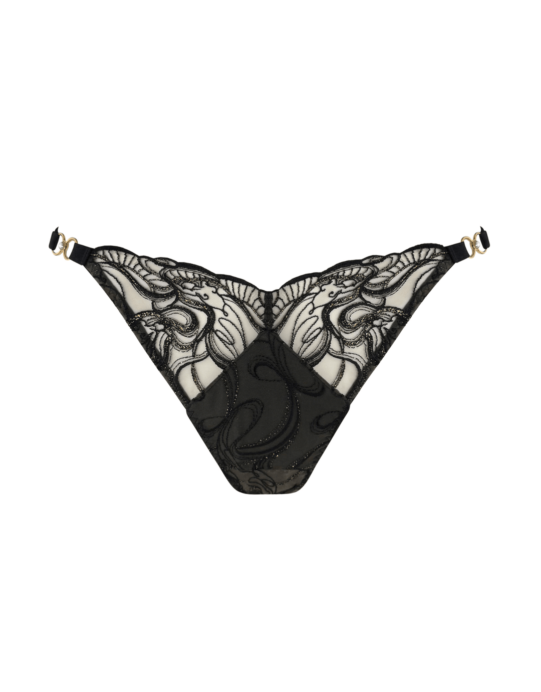 Bordelle Pearl Brief Black — product detail
