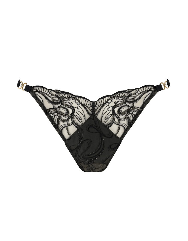 Bordelle Pearl Brief Black — product detail