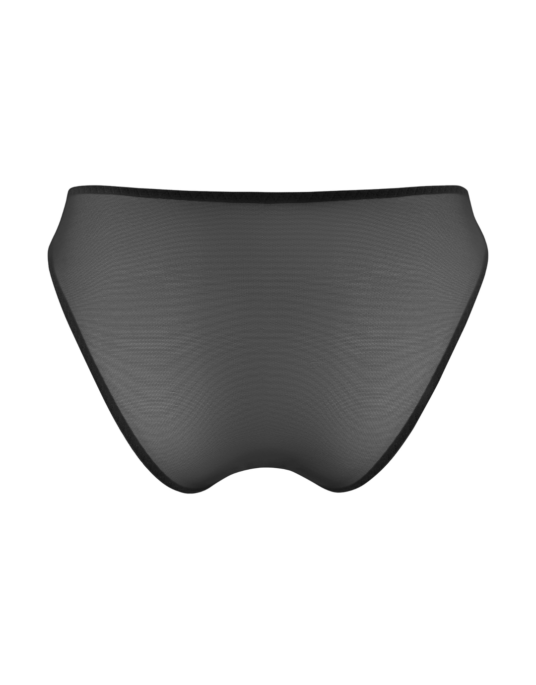 Bordelle Pearl Brief Black — back detail