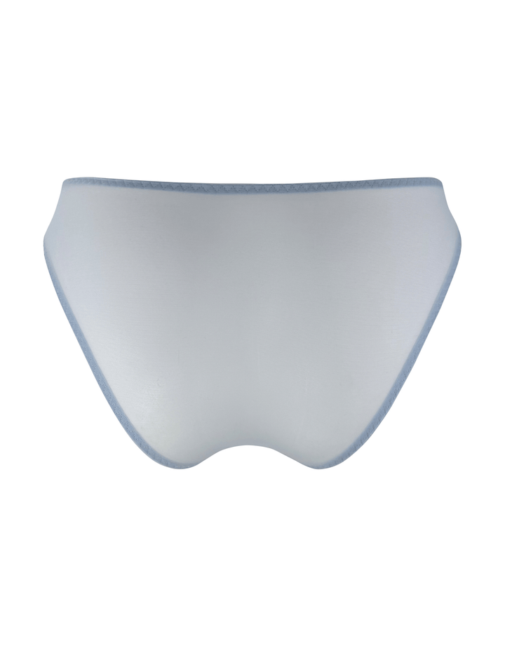 Bordelle Pearl Brief dusty blue — back detail