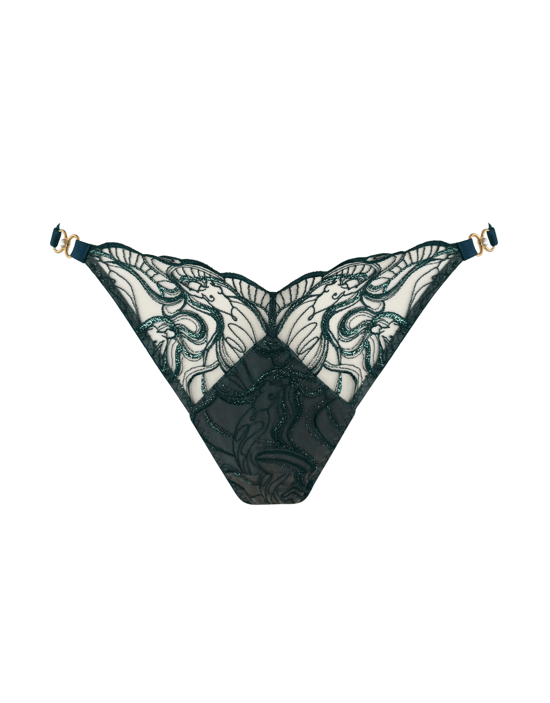 Bordelle Pearl Brief teal — product detail