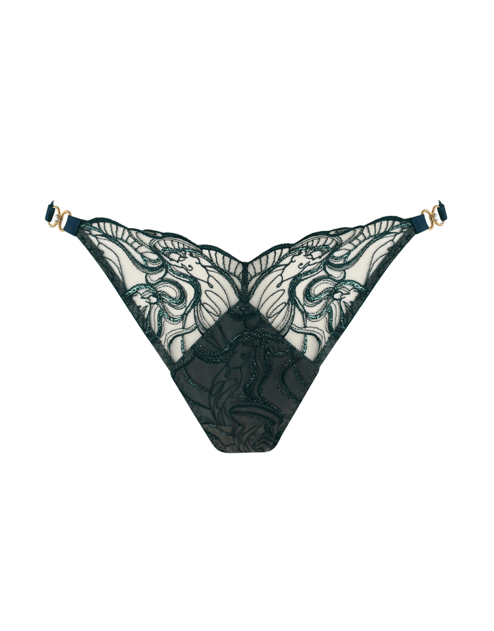 Bordelle Pearl Brief teal — product detail