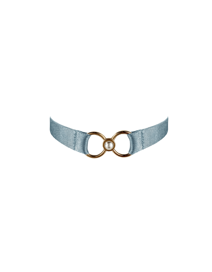 Bordelle Pearl Collar dusty blue — product detail