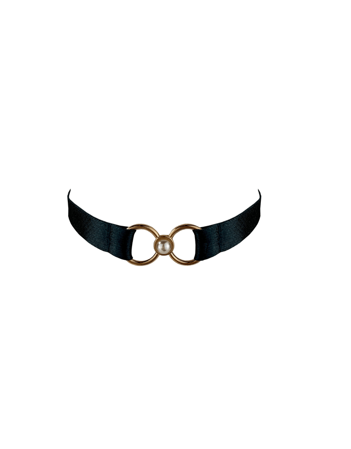 Bordelle Pearl Collar Teal — product detail