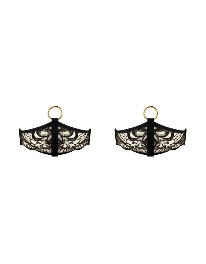 Bordelle Pearl Garters black — product detail