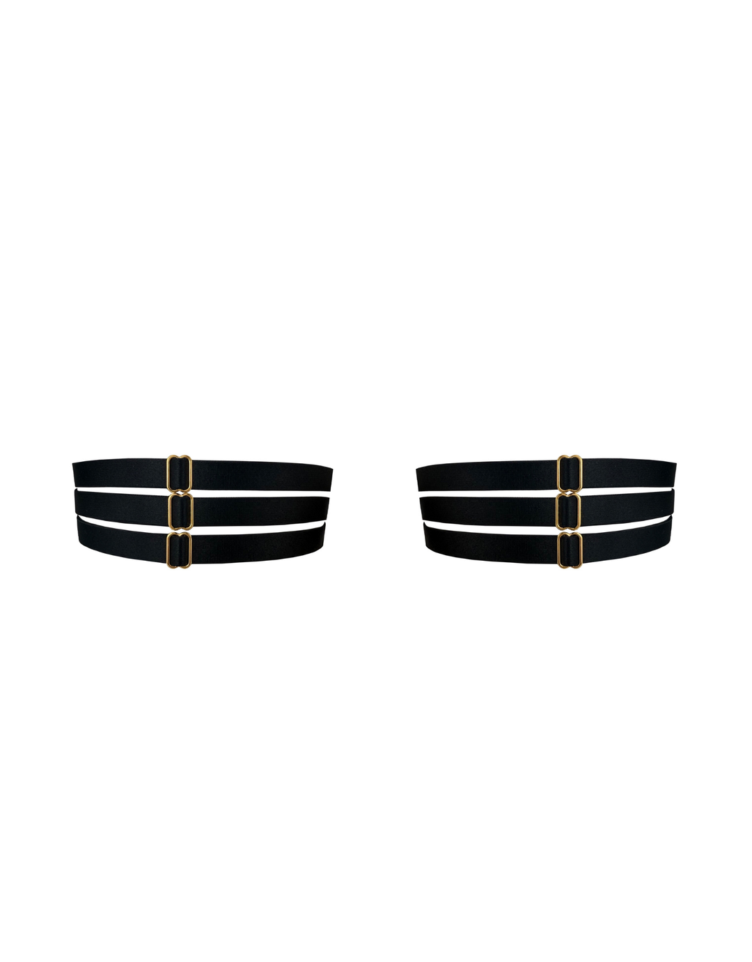 Bordelle Pearl Garters black — back detail