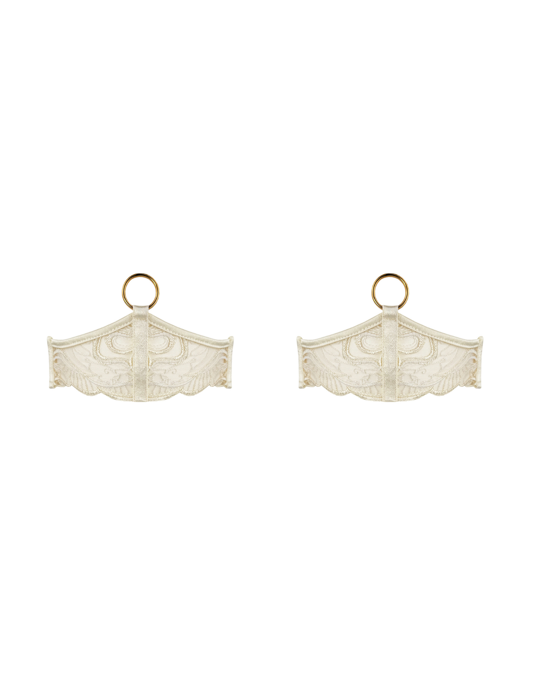 Bordelle Pearl Garters cream — product detail
