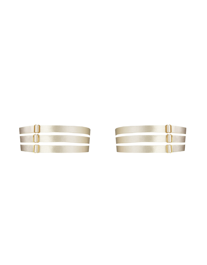Bordelle Pearl Garters cream — product detail
