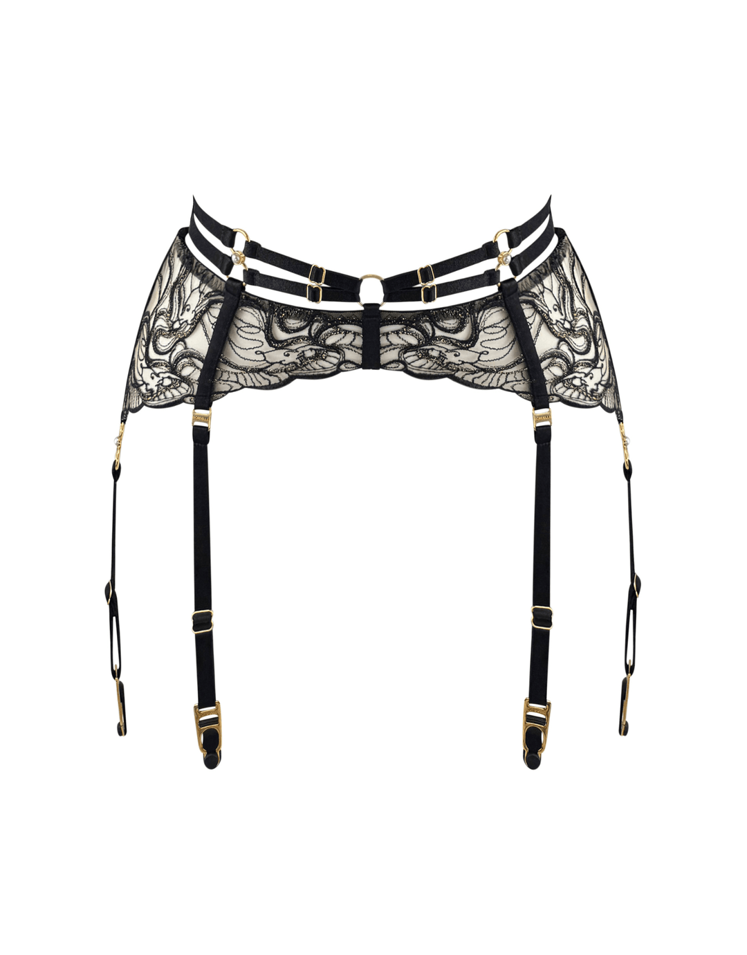 Bordelle Pearl Suspender black — product detail