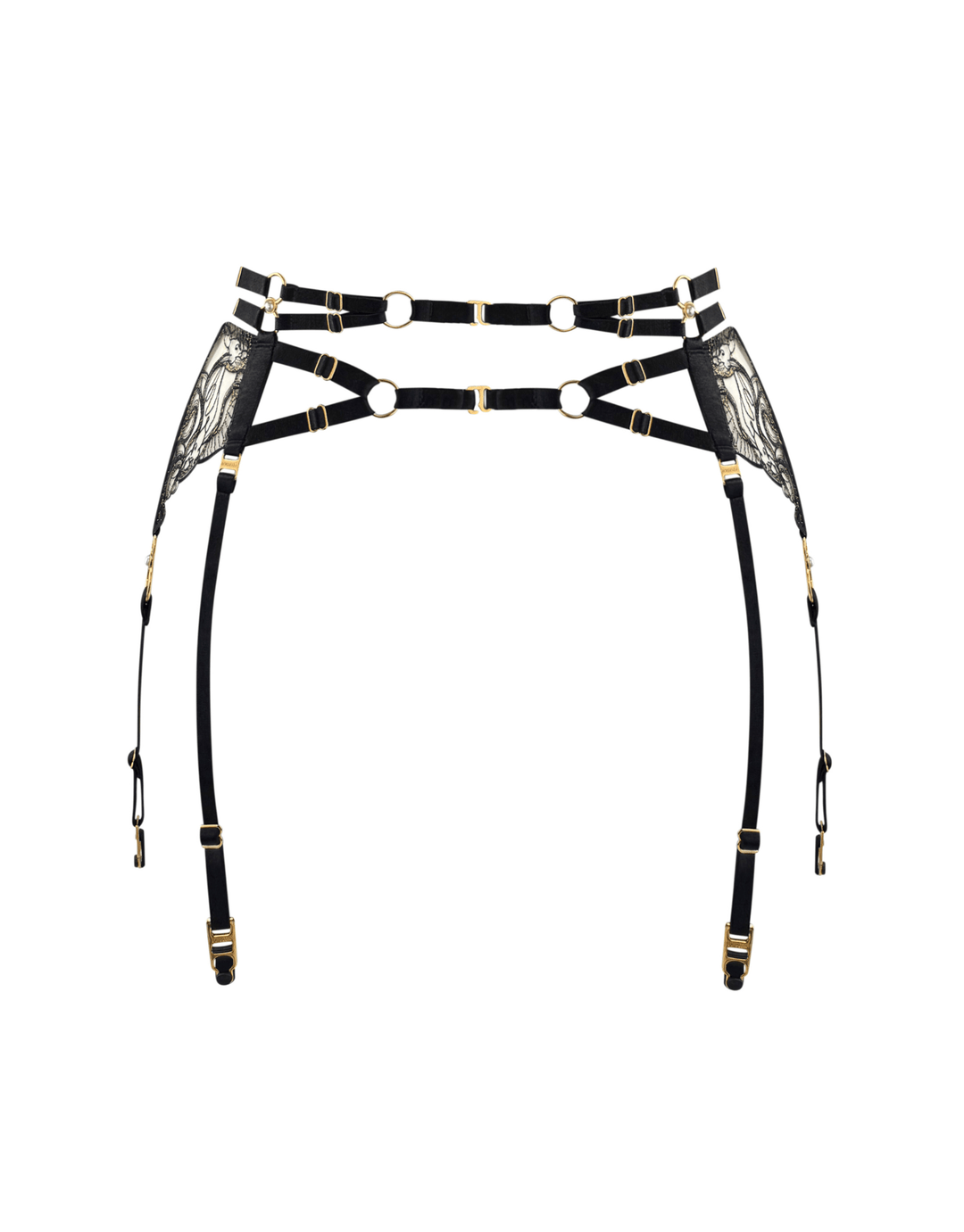 Bordelle Pearl Suspender black — back Look