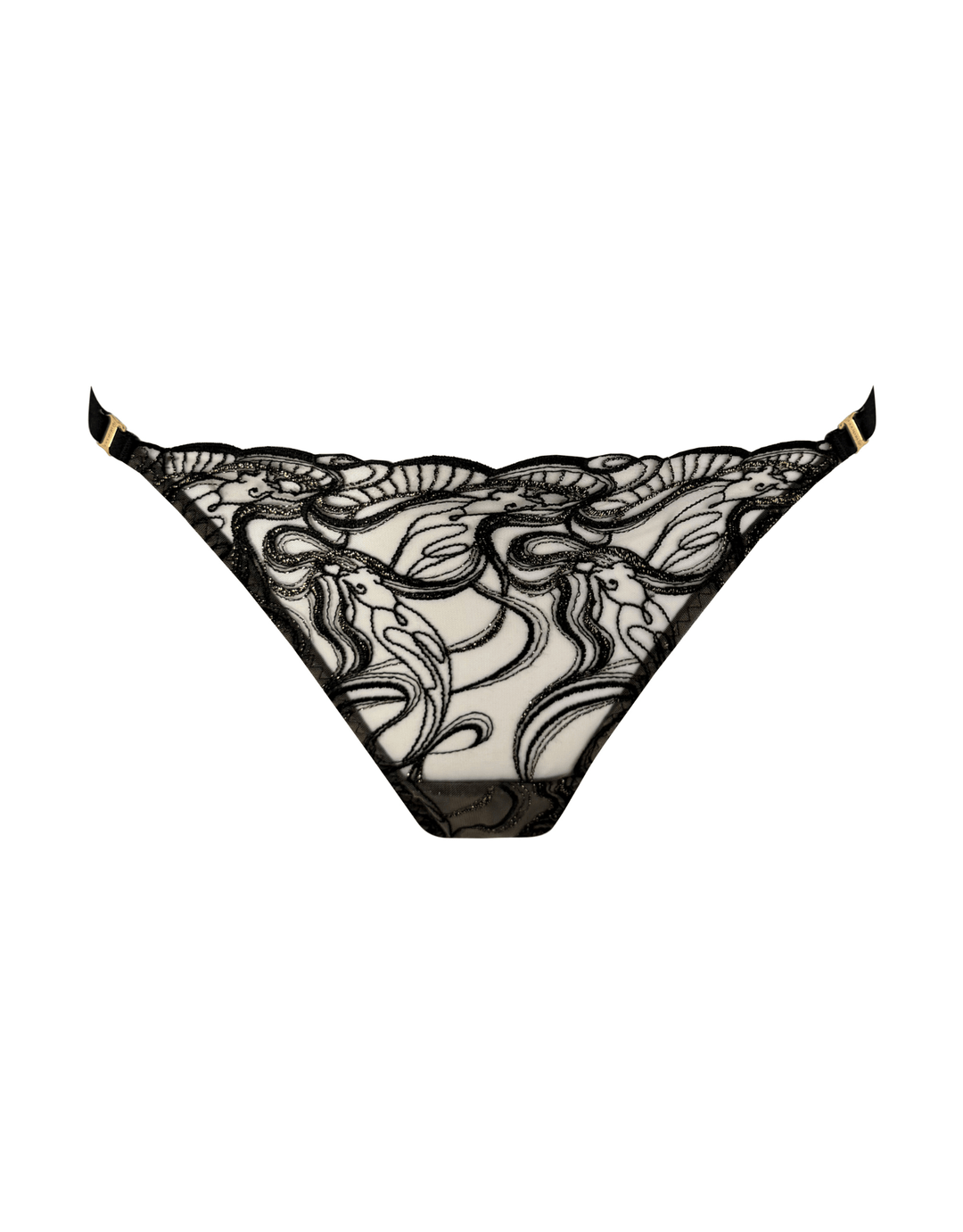Bordelle Pearl Thong black — product detail
