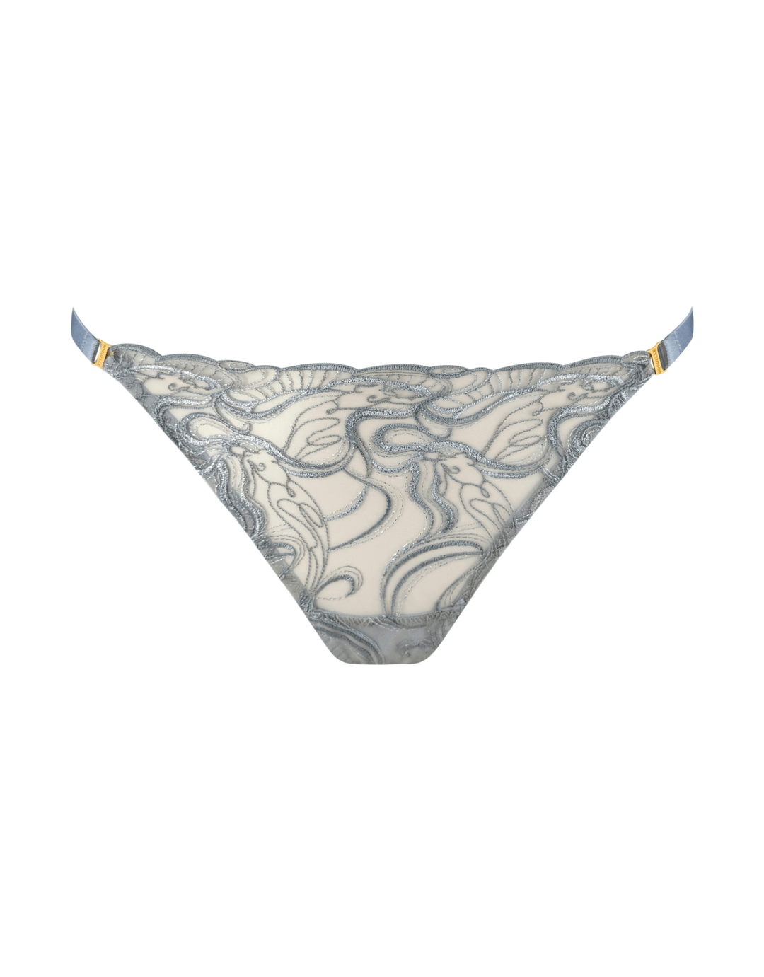 Bordelle Pearl Thong dusty blue — product detail