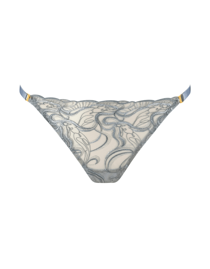 Bordelle Pearl Thong dusty blue — product detail