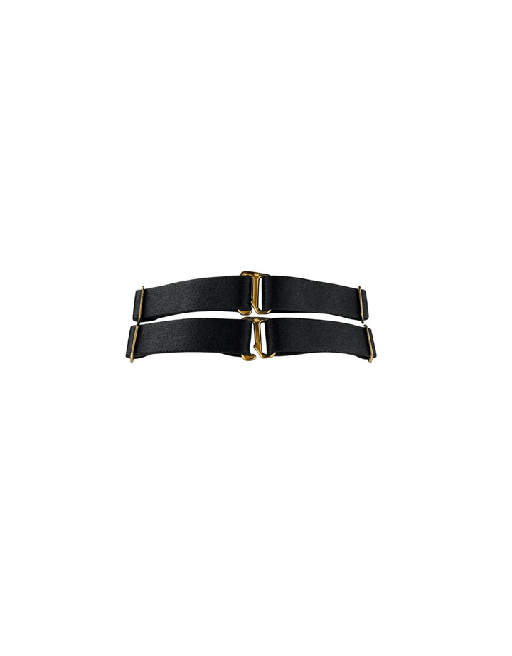 Bordelle Zenna Collar black — product flat lay
