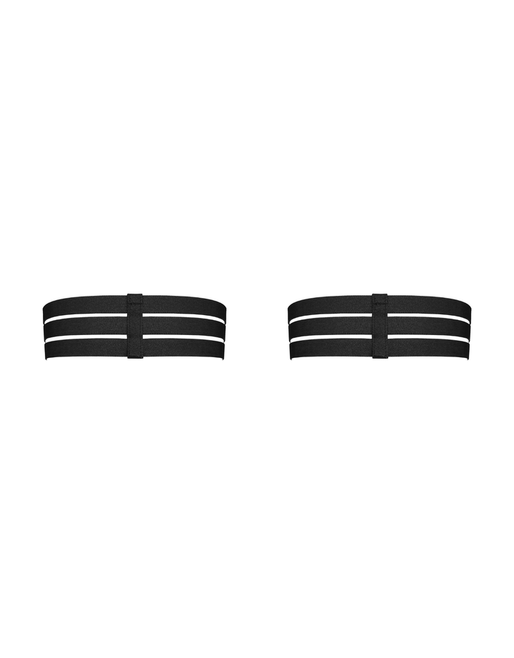 Bordelle Zenna Garters black — product detail view