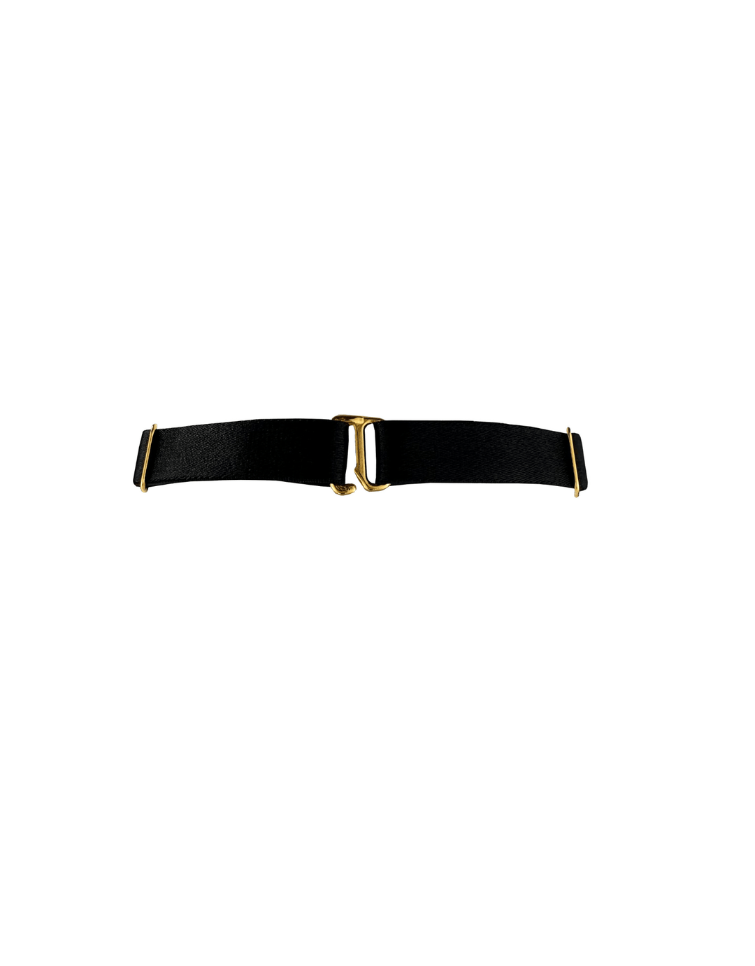 Bordelle Zenna Ring Collar black — product flat lay