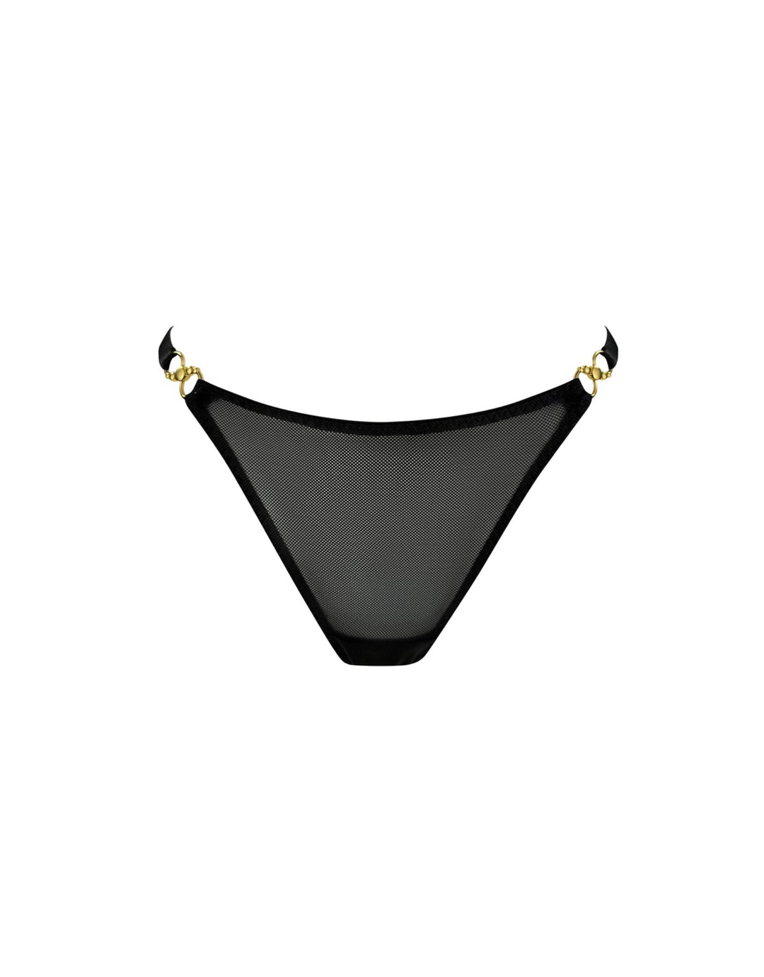 Bordelle Zenna Thong black — product front view
