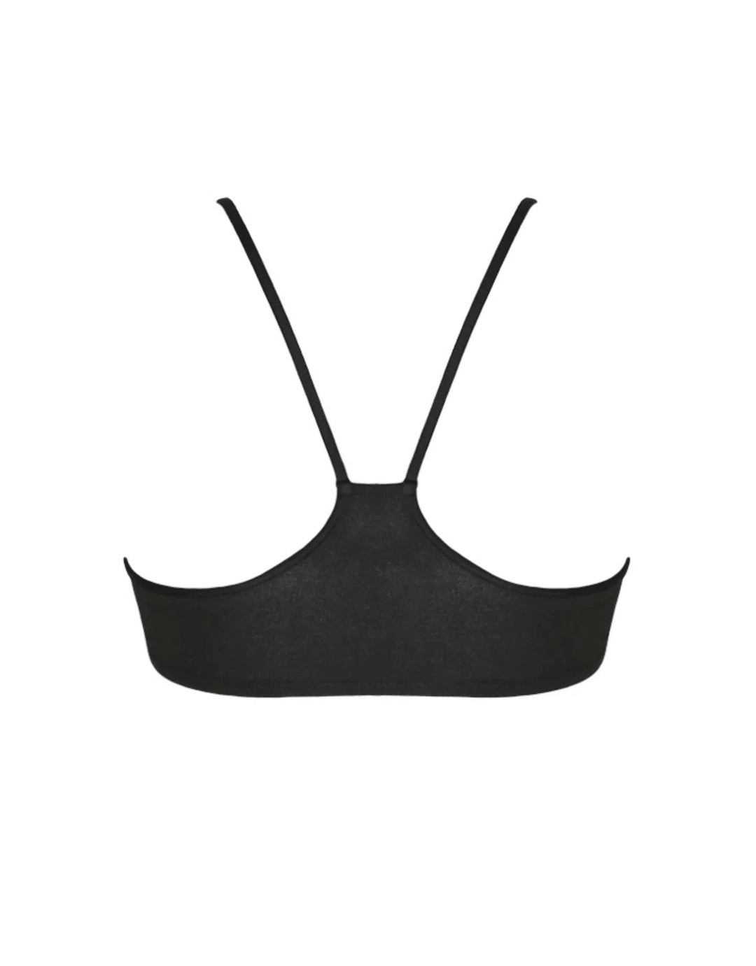 Essentials for Zula Franca Bralette Black — product bak view