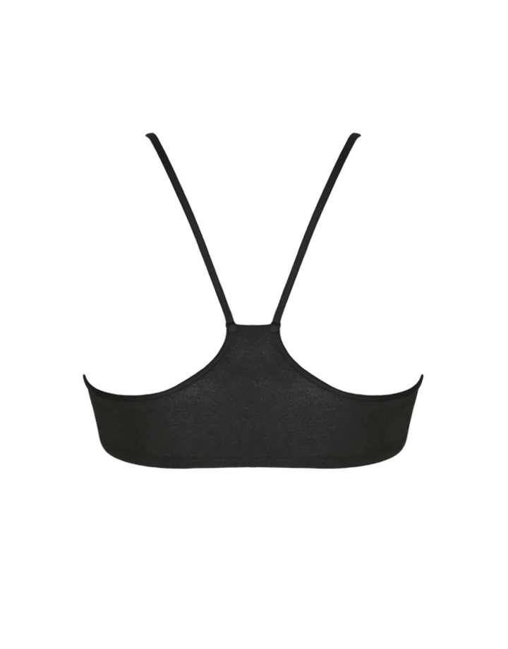 Essentials for Zula Franca Bralette Black — product bak view