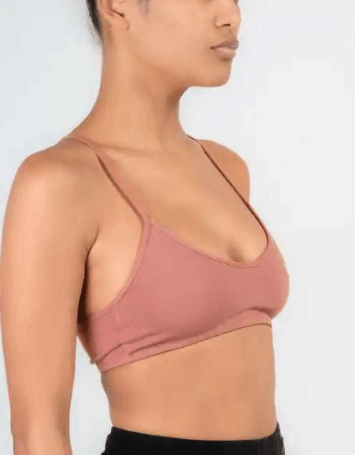 Essentials for Zula Franca Bralette copper — side view