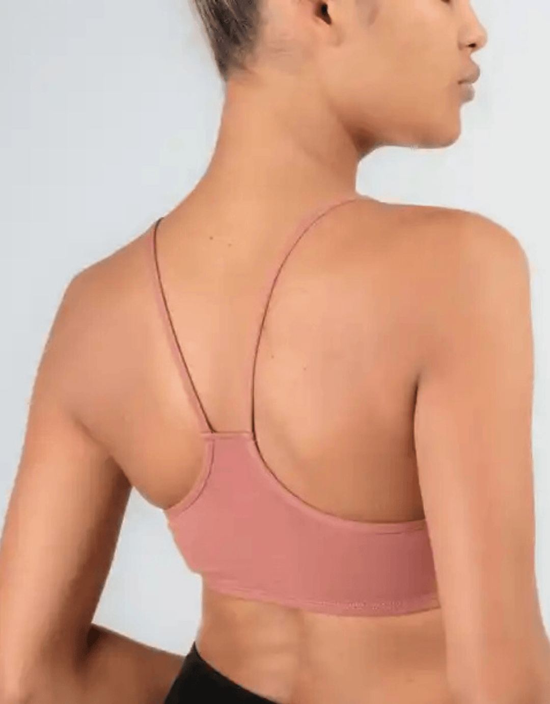 Essentials for Zula Franca Bralette copper — back view
