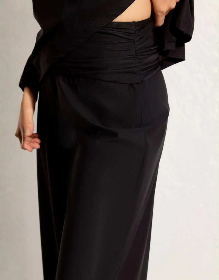 Lenny Niemeyer Relax Pants black — draped detail view