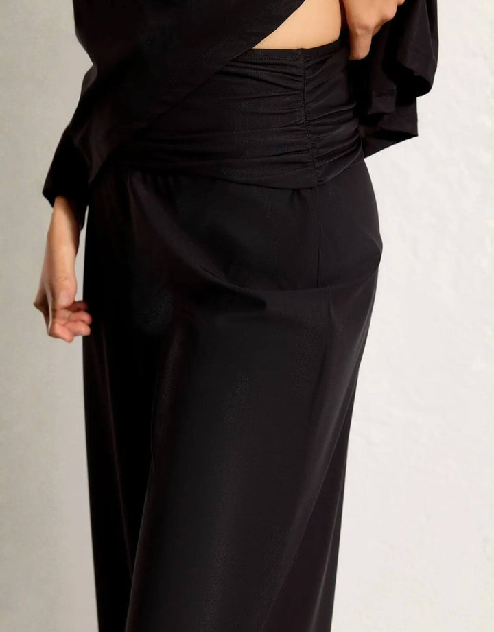 Lenny Niemeyer Relax Pants black — draped detail view