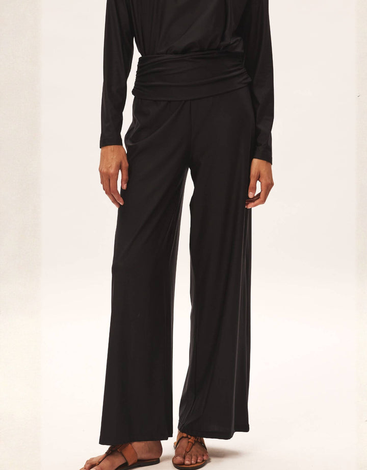 Lenny Niemeyer Relax Pants black — front lower detail view
