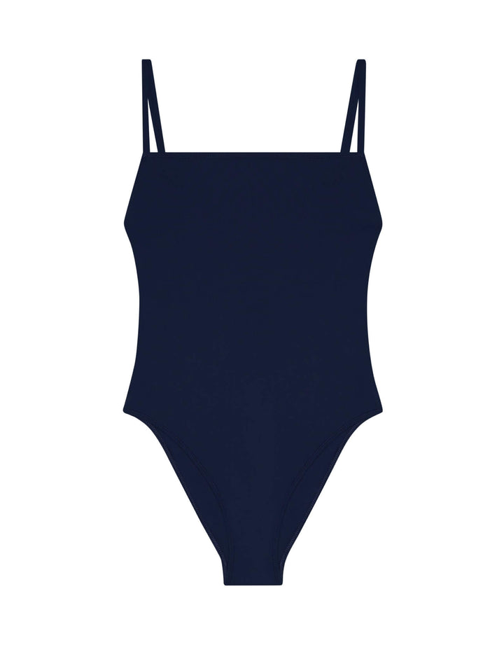 Lido Tre One Piece Swimsuit in Navy Blue