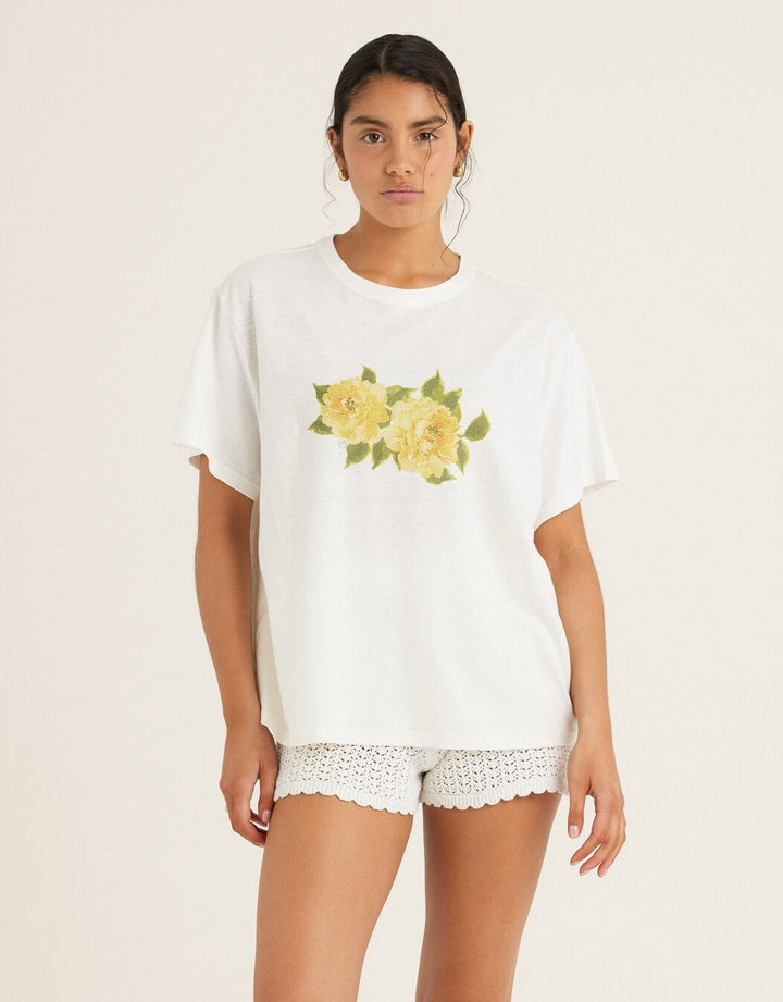 Pointelle Short Seashell