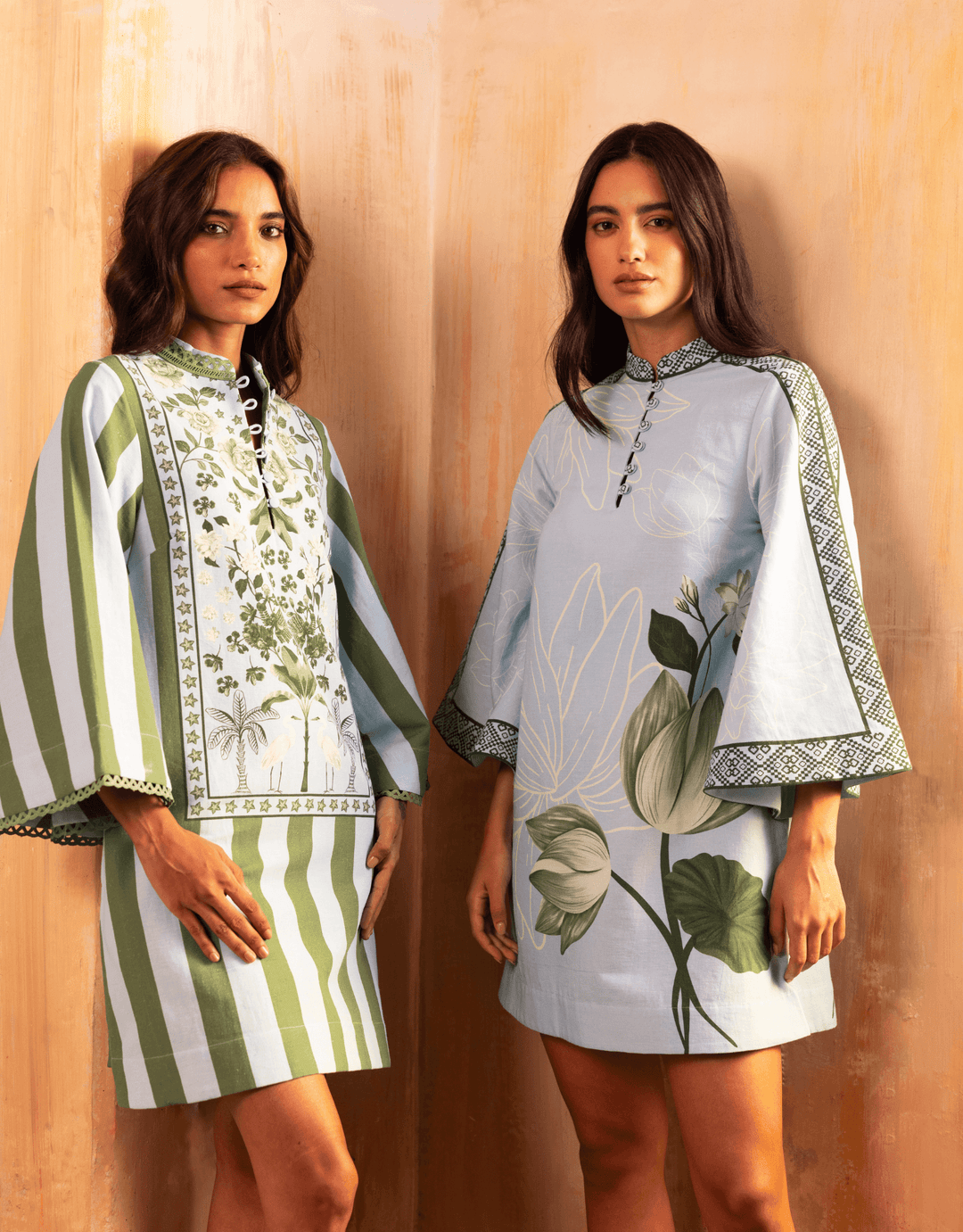 Verandah Anj Mini Dress — indoor lifestyle group view
