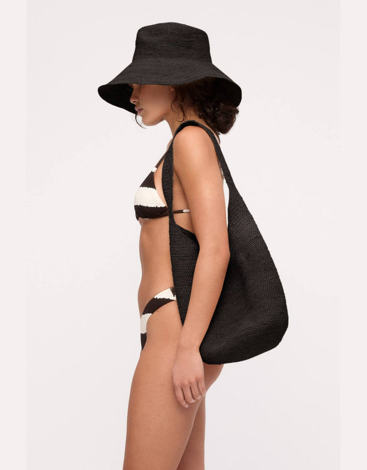 Zulu and Zephyr Triangle Bikini Tie Dye Stripe