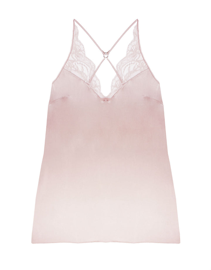 Fleur of England Lily Pale Pink Silk Chemise