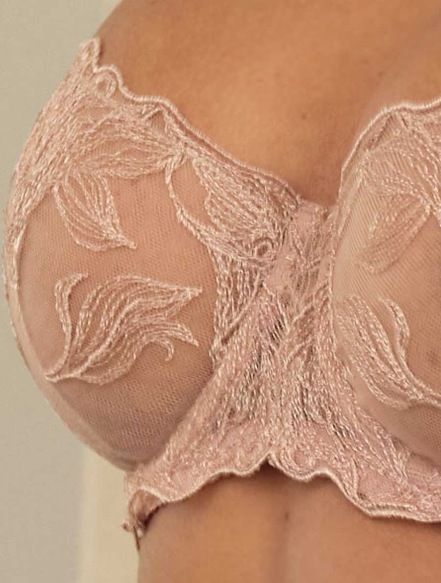 Fleur of England Lily Pink Lace Bralette
