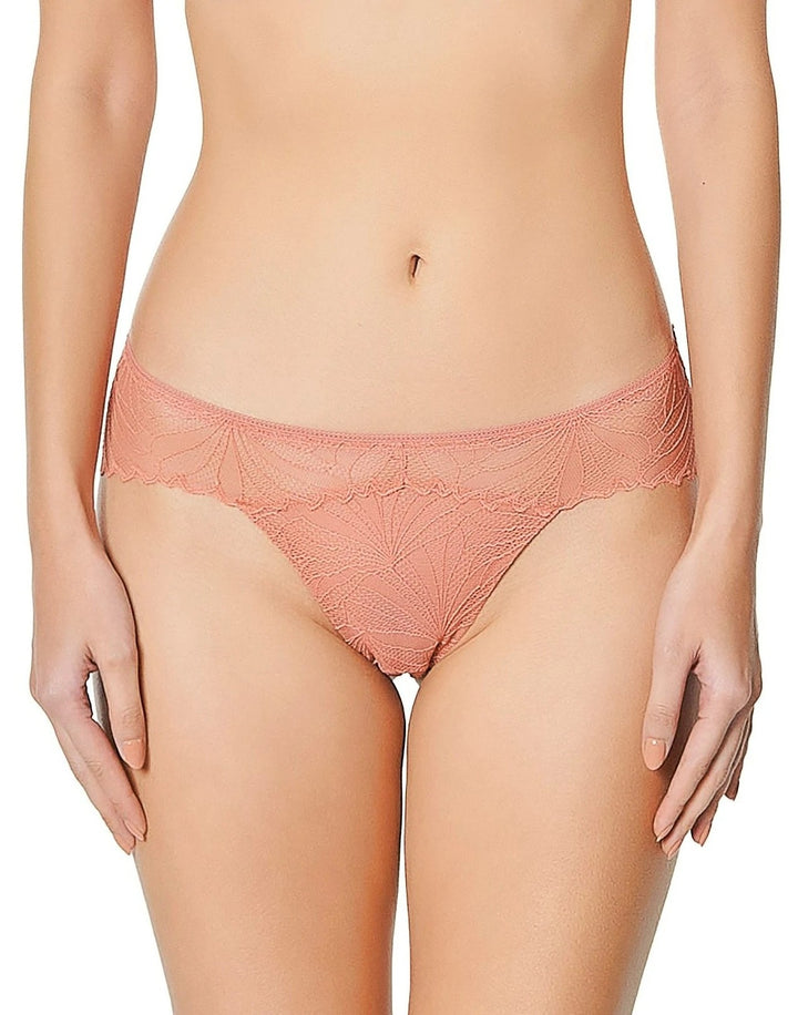 Huit Lenna Lace Brief in Sienna