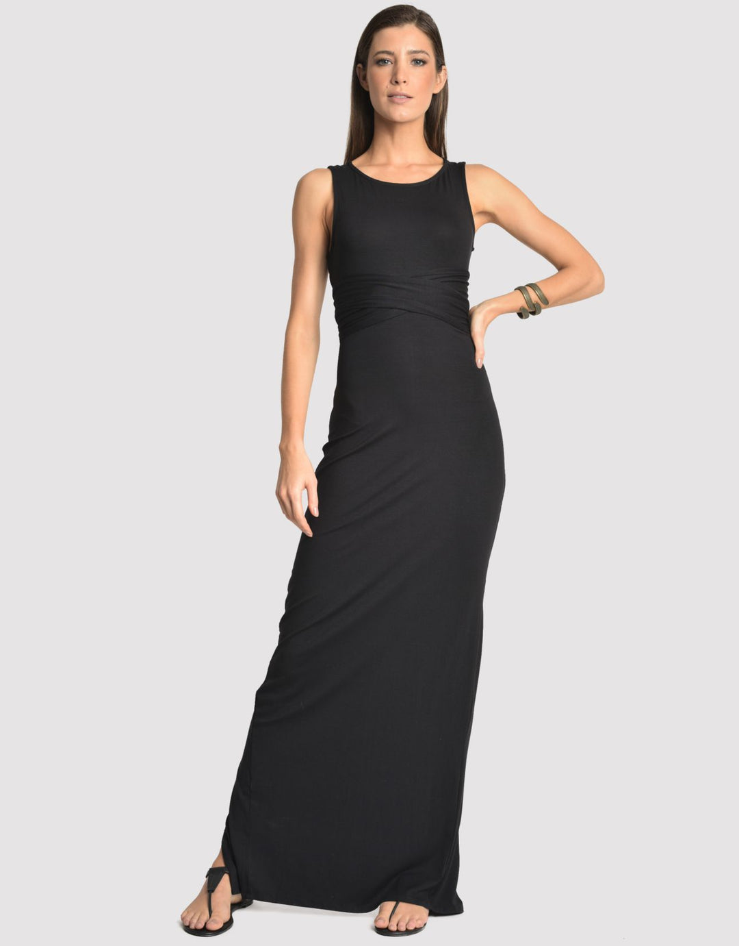Lenny Niemeyer Black Sleeveless Maxi Dress 