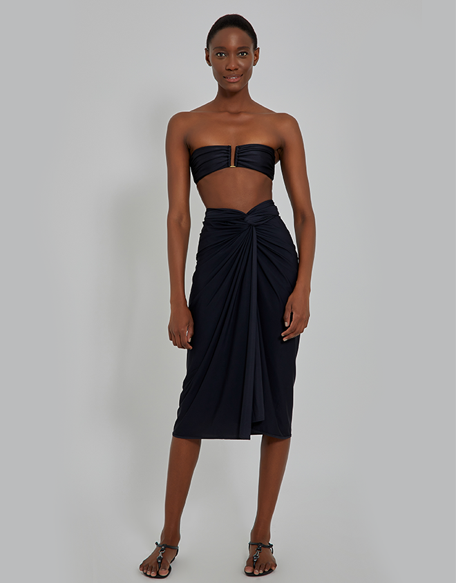 Lenny Niemeyer Knot Touch Sarong Black
