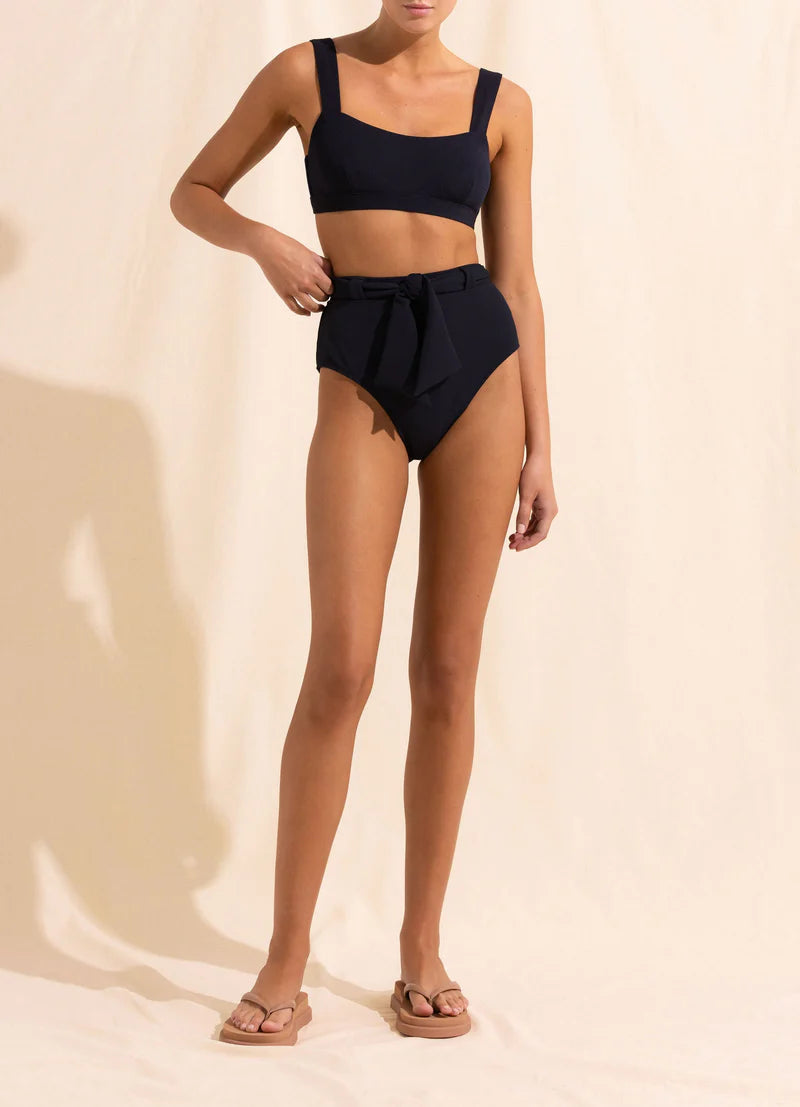 Peony Swimwear Dusk Forever Crop Bikini Top