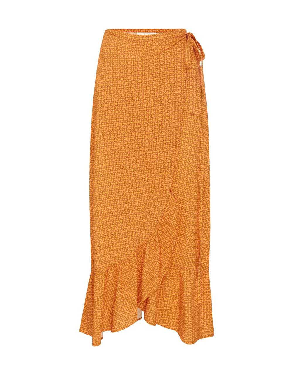 Peony Swimwear Marigold Ruffle Wrap Skirt